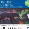 Clearance Bloc cartulina negra 24x32cm 185g/m² Niños Niños Y Regalos