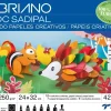 Discount Bloc hojas de colores 24x32cm Niños Niños Y Regalos