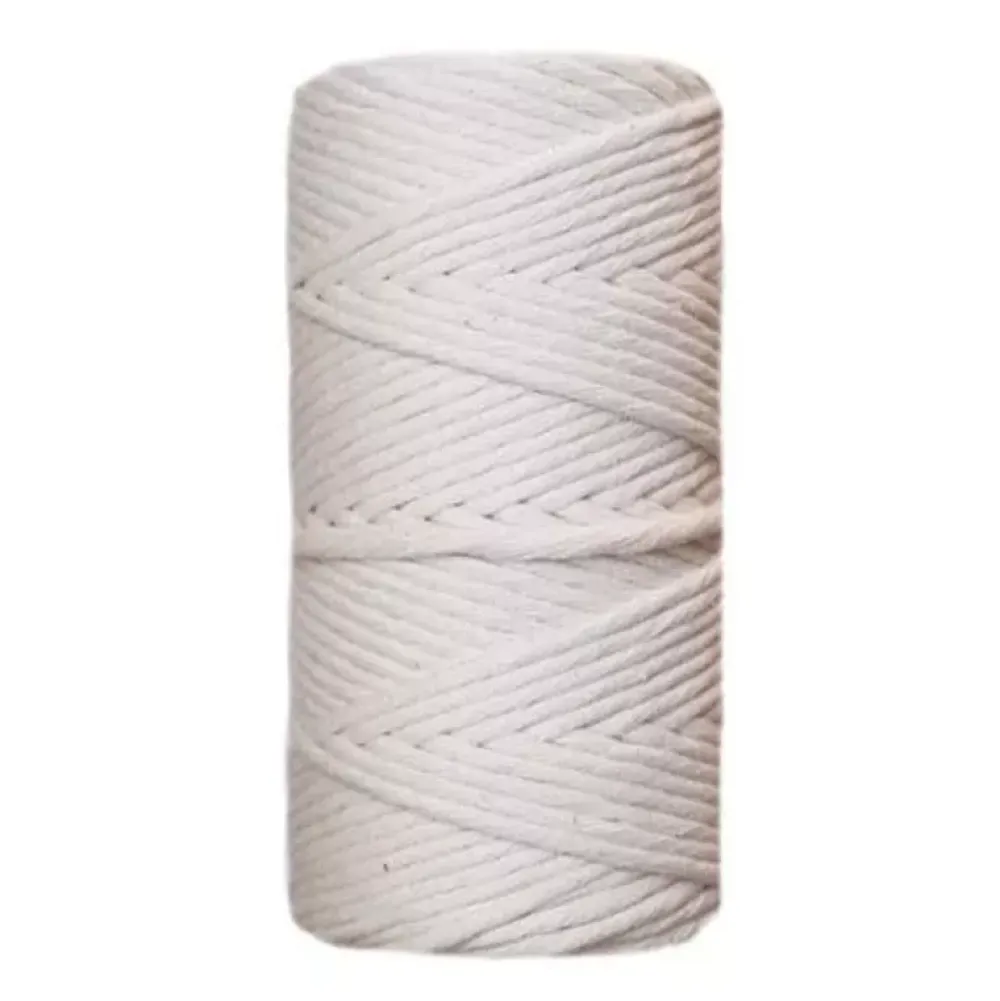 Discount Bobina de Algodón de Macramé Crudo 3mm Macramé