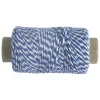 Discount Bobina de Hilo Azul y Blanco 35m Bisutería