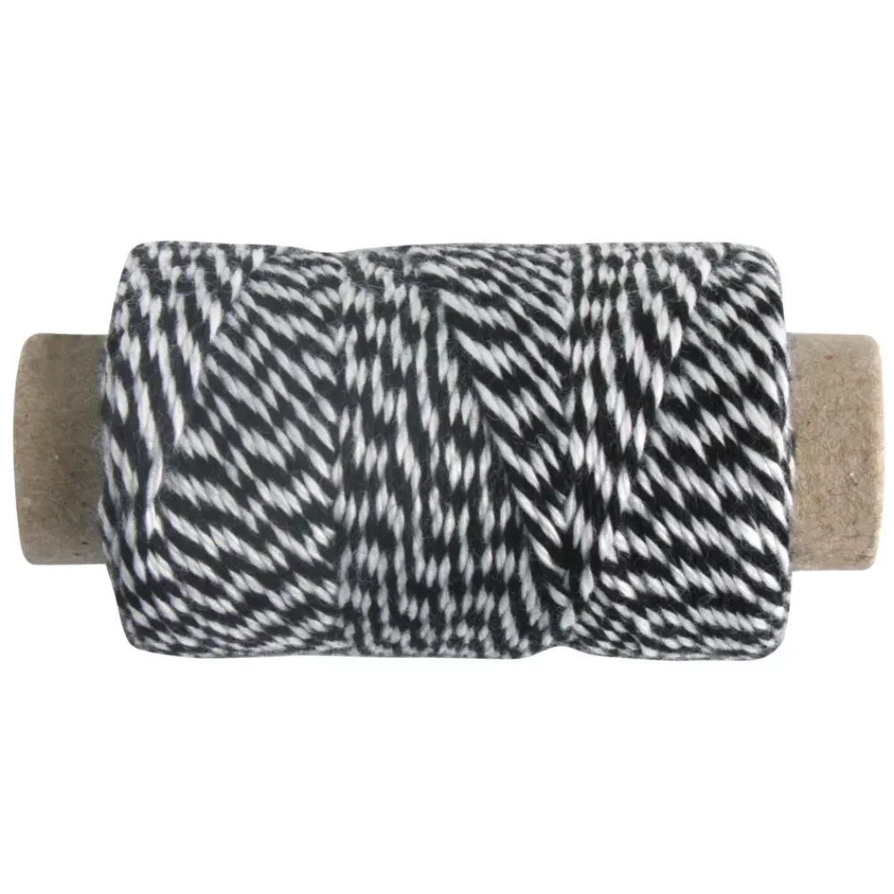 Sale Bobina de Hilo Negro y Blanco 35m Bisutería