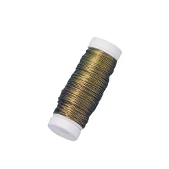 Discount Bobina hilo de latón rizado 0,22 mm Bisutería