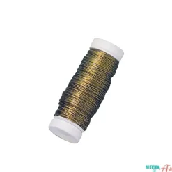 Discount Bobina hilo de latón rizado 0,22 mm Bisutería