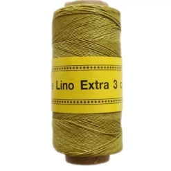 Sale Bobina Lino Encerado 3 cabos Pistacho 180m Bisutería|Macramé
