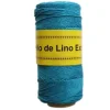 Clearance Bobina Lino Encerado 3 cabos Turquesa 180m Macramé|Bisutería