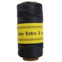 New Bobina Lino Encerado 3 cabos Azul Marino 180m Bisutería|Macramé