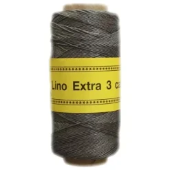 Online Bobina Lino Encerado 3 cabos Gris 180m Bisutería|Macramé