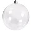 Sale Bola de Navidad Transparente 14cm Porexpán, Celulosa Y Plástico