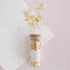 Botella de Cristal 3gr con Copos Gold Flakes Wax it Doraduras