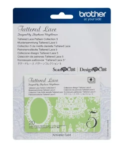 Best ScanNCut DX Colección de patrones Tattered Lace Nº 5 Brother