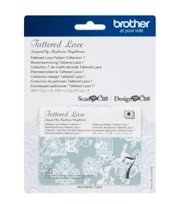 Outlet ScanNCut DX Colección de patrones Tattered Lace Nº 7 Brother