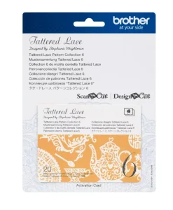 Online ScanNCut DX Colección de patrones Tattered Lace Nº 6 Brother