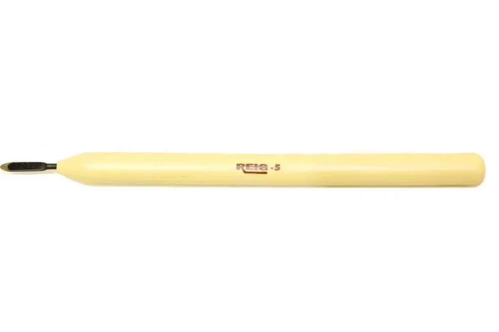 Hot Buril para grabado punta de lengua de gato de diámetro 2,5mm 190-05 Buriles De Grabado