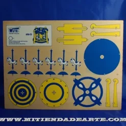 New Caballitos-23 Kits Recortables Serigrafiados de Marquetería 4010-23 Maquetas Y Modelismo