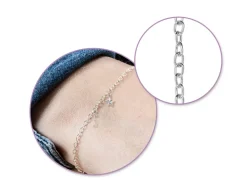 Cadena de Joyería Plata 2,5mm Bisutería