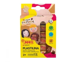 Clearance Caja 6 Barras de Plastilina Colores Multiculturales 15gr Niños Pastas Moldeables|Niños Y Regalos