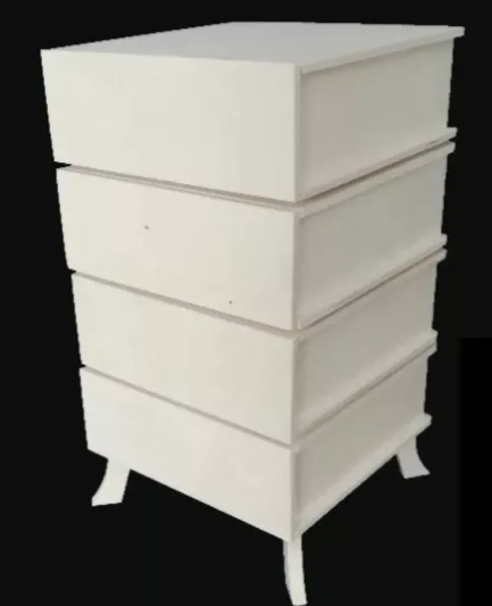 Sale Caja 4 cajones desmontables 23x23x38cm Maderas