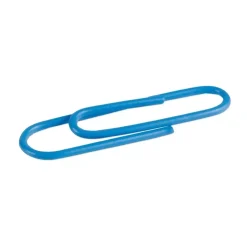 Outlet Caja 100 clips metálicos plastificados Infantil