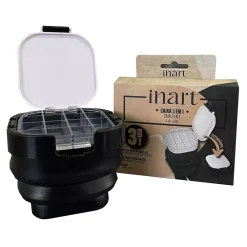 Best Caja 3 en 1 para acuarelas y pinceles Organización