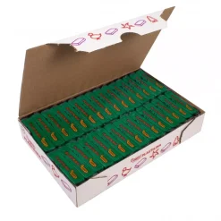 Online Caja 30 Pastillas de Plastilinas Verde 50gr Niños Niños Y Regalos|Pastas Moldeables