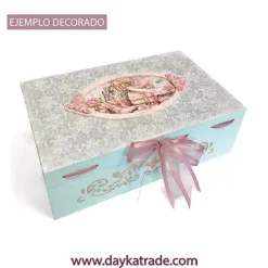 Discount Caja accesorios + Tela Prediseñada + marco Dayka Organización