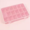Best Caja con 17 Compartimentos Rosa Organización
