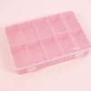 Outlet Caja con 10 Compartimentos Rosa Organización