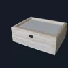 New Caja con cristal y bandeja Organización|Maderas