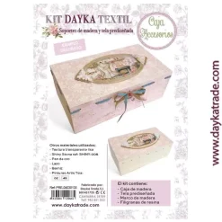 Clearance Caja costura + Tela Prediseñada Dayka Organización