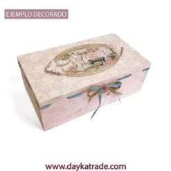 Clearance Caja costura + Tela Prediseñada Dayka Organización