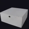 Discount Caja cuadrada de chopo Organización|Maderas