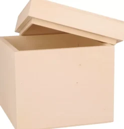 Sale Caja cubo de madera Organización