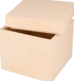 Sale Caja cubo de madera Organización