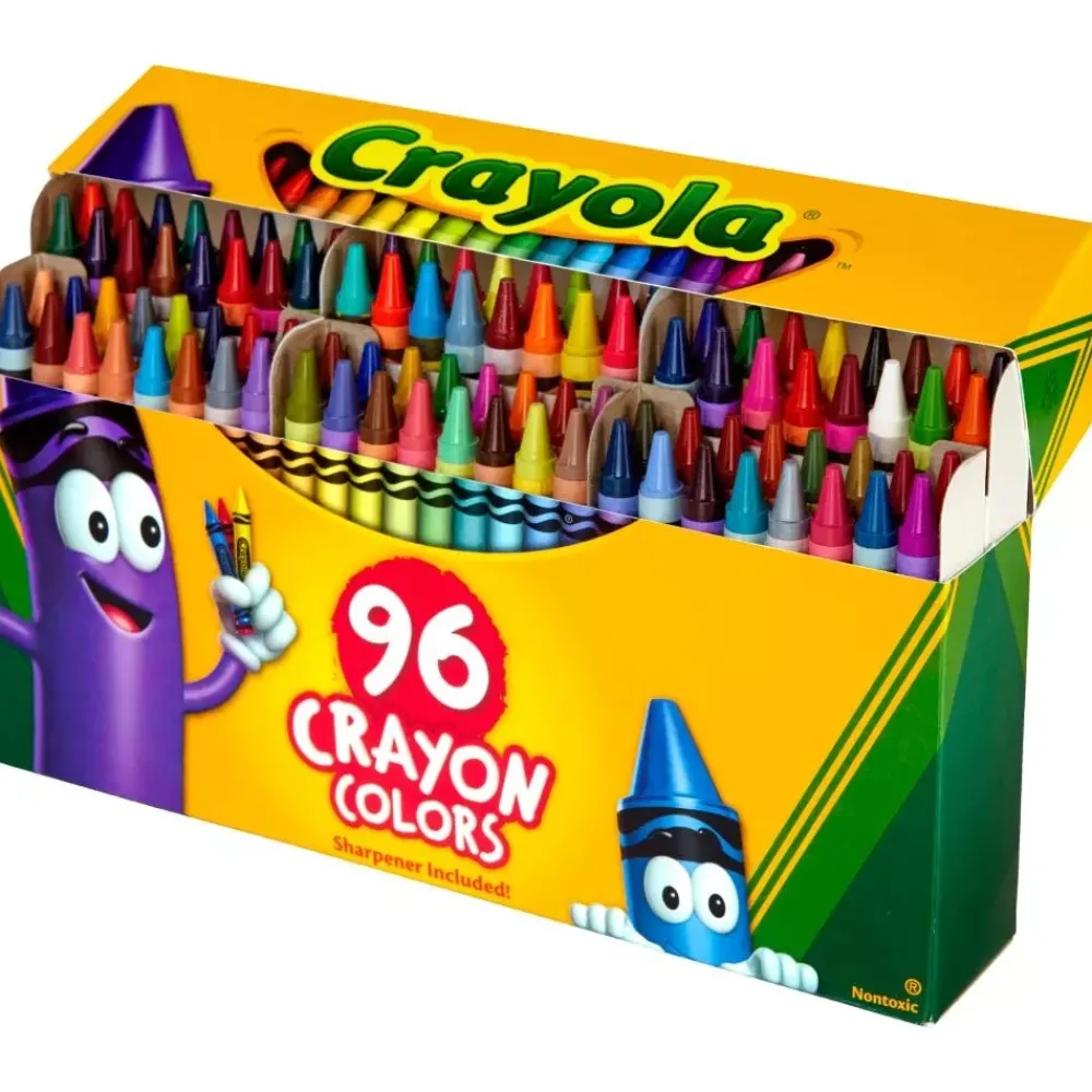 Online Caja de 96 Crayons Colors Niños Niños Y Regalos
