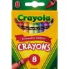 New Caja de 8 Crayons Niños Niños Y Regalos
