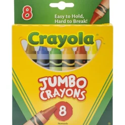 Hot Caja de 8 Jumbo Crayons Niños Niños Y Regalos