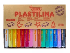 Caja de 15 Pastillas de Plastilinas Colores Surtidos 50gr Niños Niños Y Regalos|Pastas Moldeables