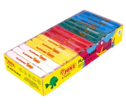New Caja de 15 Pastillas de Plastilina Mediana Colores Básicos 150gr Niños Pastas Moldeables|Niños Y Regalos
