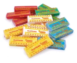 New Caja de 15 Pastillas de Plastilina Mediana Colores Básicos 150gr Niños Pastas Moldeables|Niños Y Regalos