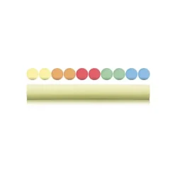 Clearance Caja de 10 tizas de colores Infantil