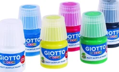 Caja de 6 Témperas Decor Acrylic 25ml Niños Niños Y Regalos