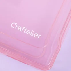 Outlet Caja de Almacenamiento Grande Rosa Organización