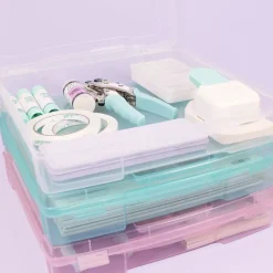 Outlet Caja de Almacenamiento Grande Transparente Organización