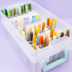 Online Caja de almacenamiento para tarjetas y rotuladores Organización