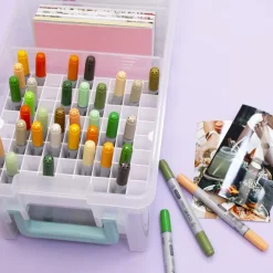 Online Caja de almacenamiento para tarjetas y rotuladores Organización