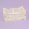 New Caja de almacenamiento plegable Grande Blanca Organización
