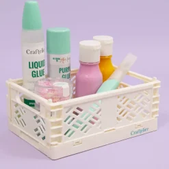 Outlet Caja de almacenamiento plegable Pequeña Blanca Organización