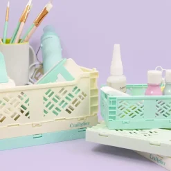 Discount Caja de almacenamiento plegable Grande Mint Organización