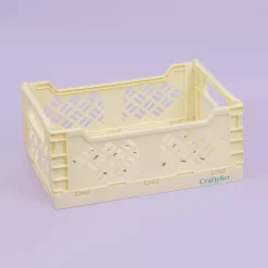Online Caja de almacenamiento plegable Grande Amarilla Organización