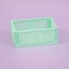 Hot Caja de almacenamiento plegable Pequeña Turquesa Organización